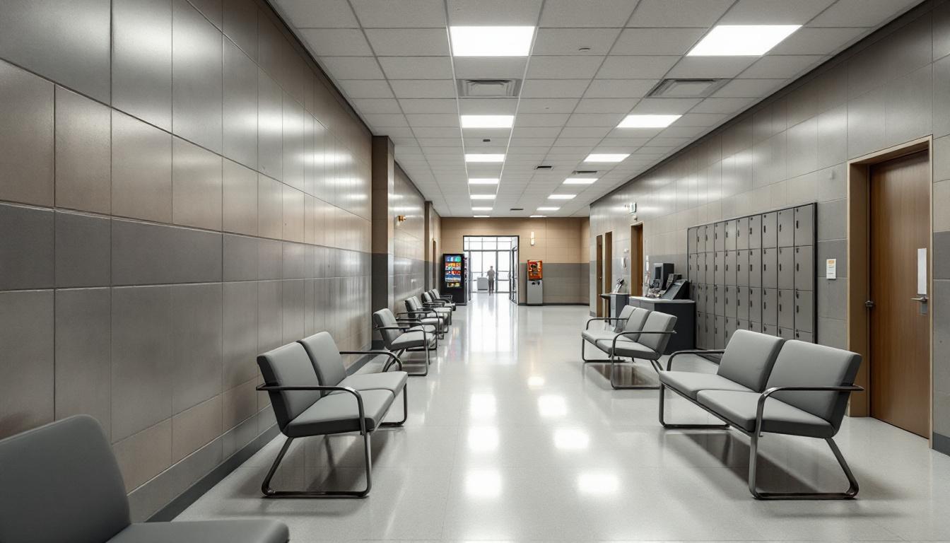 Visitation facilities and waiting area at RRM Kansas City