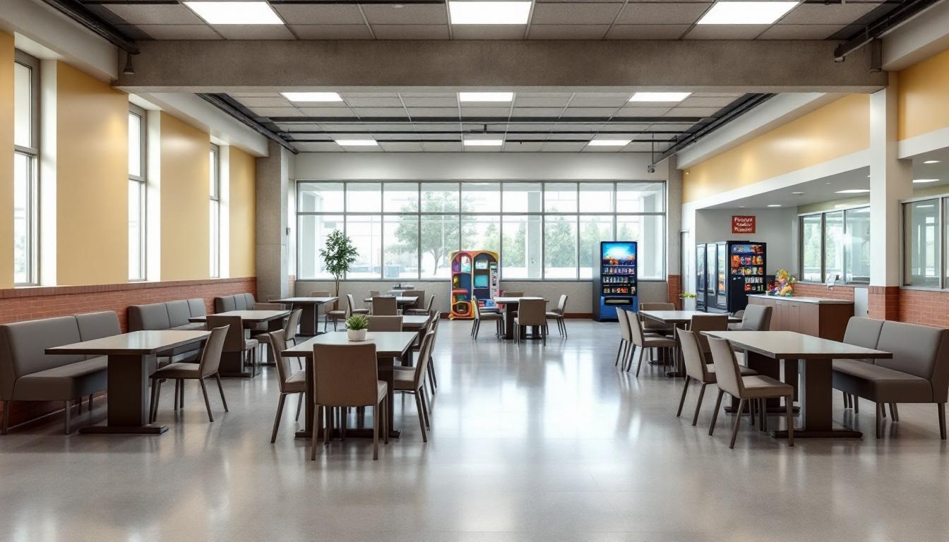 Visitation area at Robinson Correctional Institution