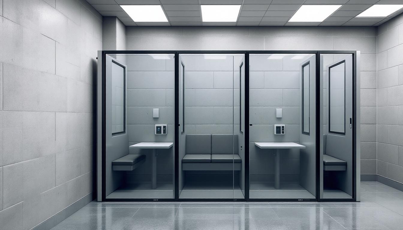 Visitation area at Souza-Baranowski Correctional Center