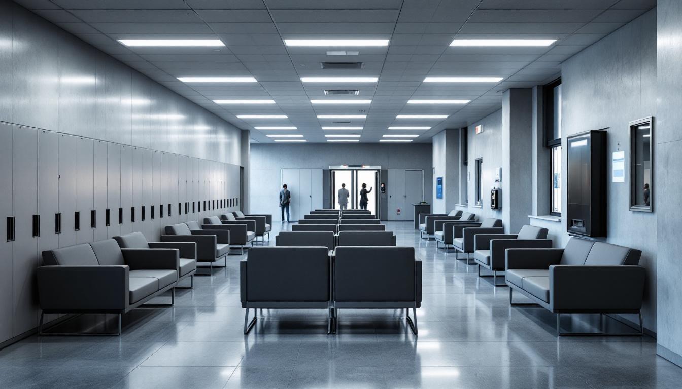 Visitation area at Limestone Correctional Facility
