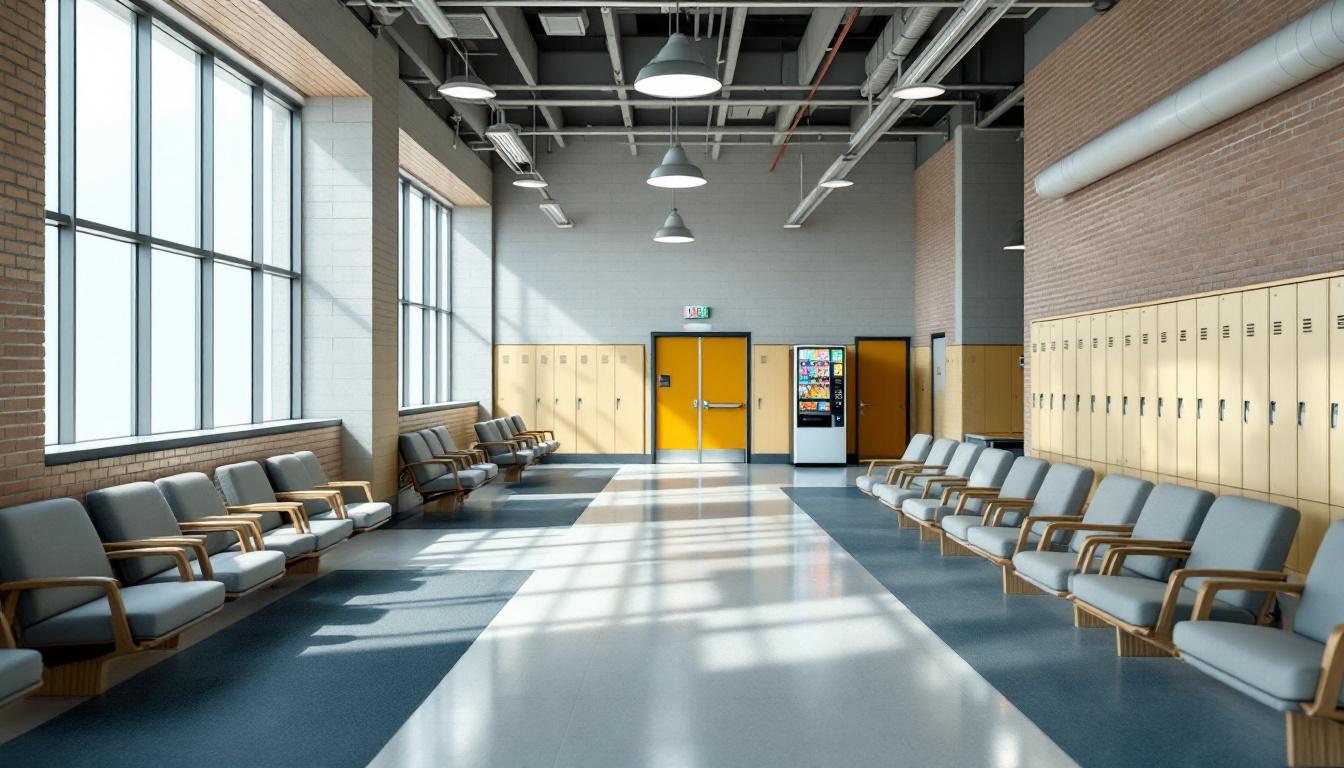 Visitation facilities and waiting area at Julia Tutwiler Prison
