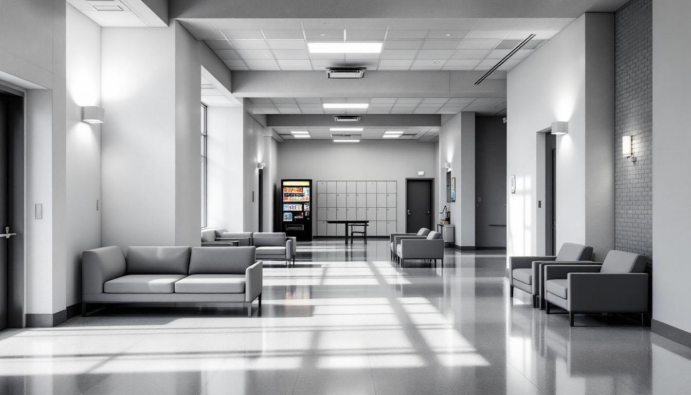 Visitation area at Cleburne County Jail