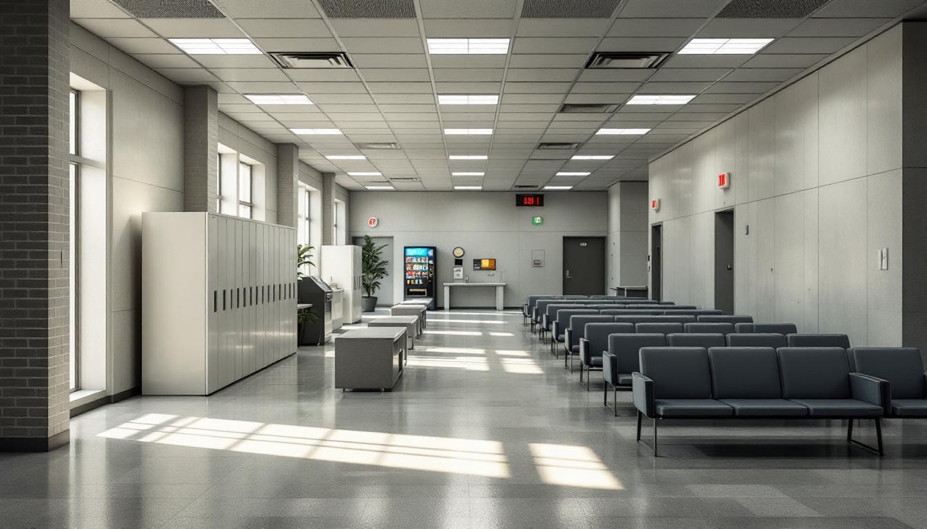 Visitation area at William C. Holman Correctional Facility