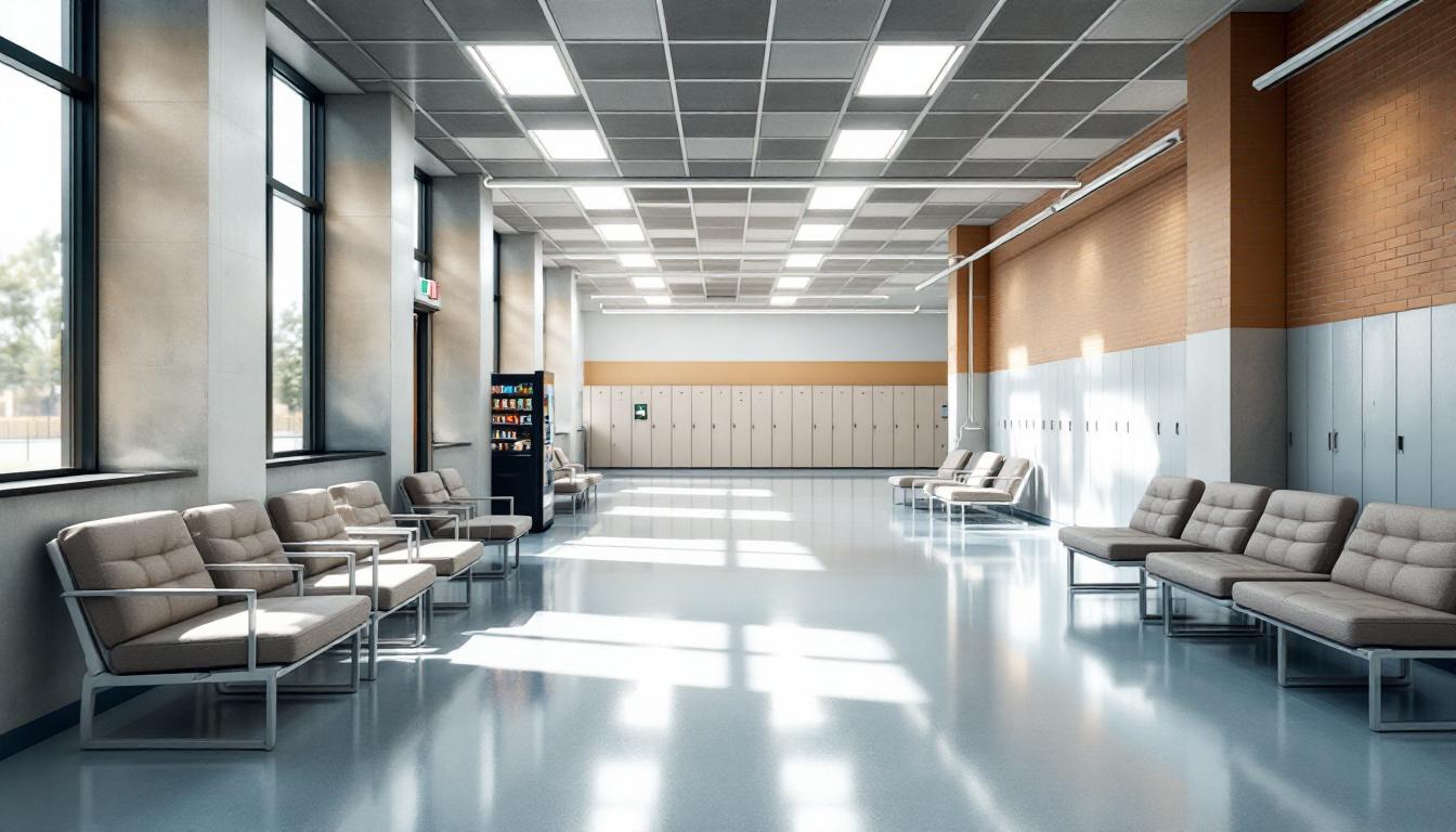 Visitation area at Escambia County Sheriff