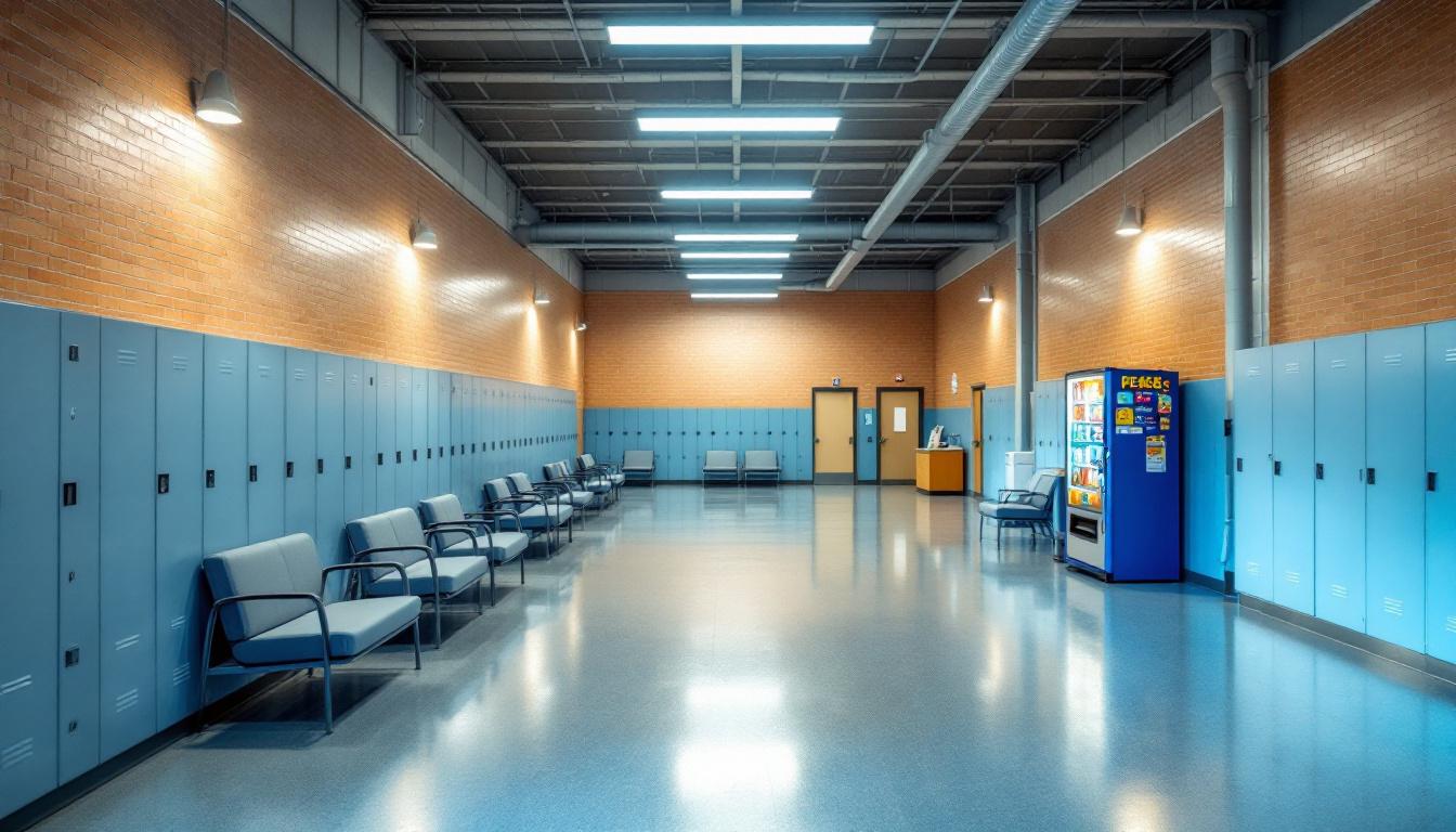 Visitation area at Tuscaloosa County Jail