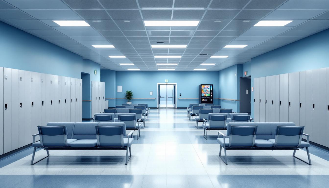 Visitation area at Dale County Jail