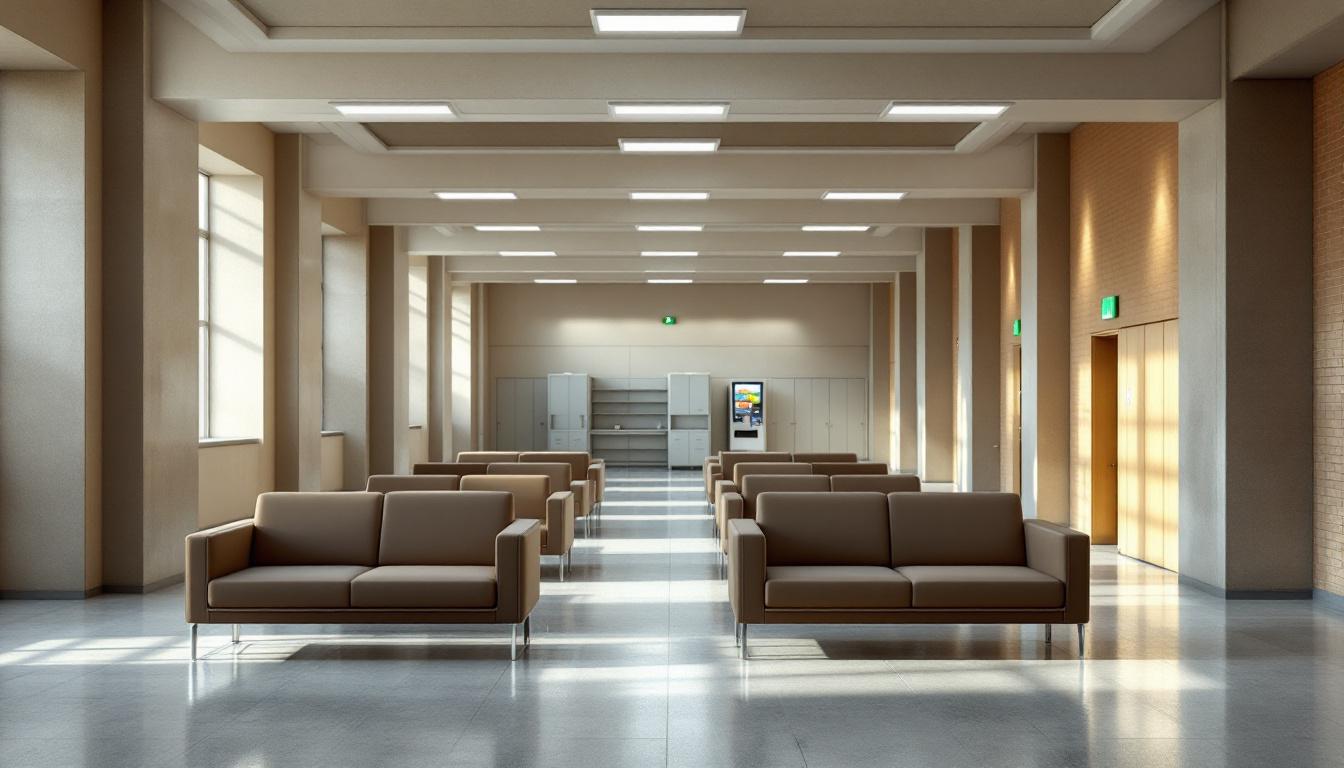 Visitation area at Elmore County Jail