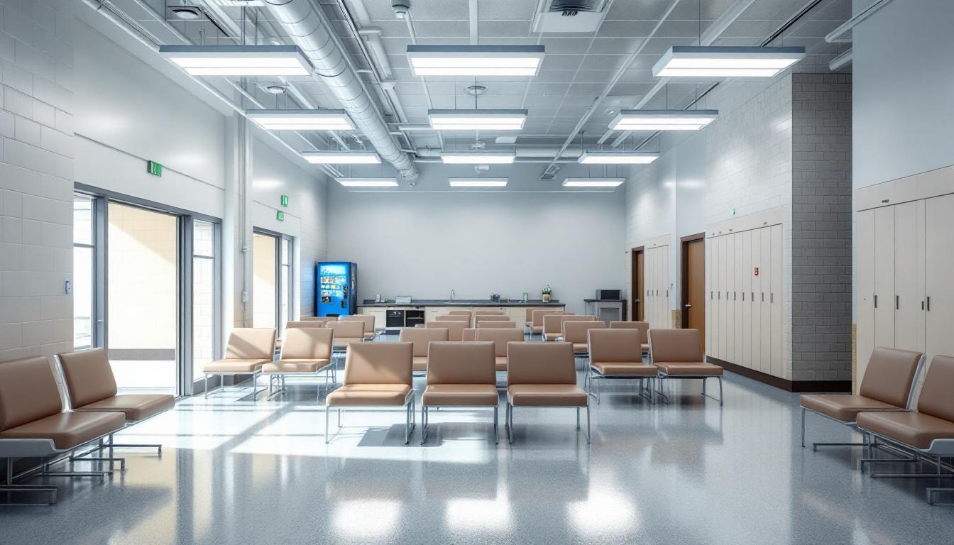 Visitation area at RRM San Antonio
