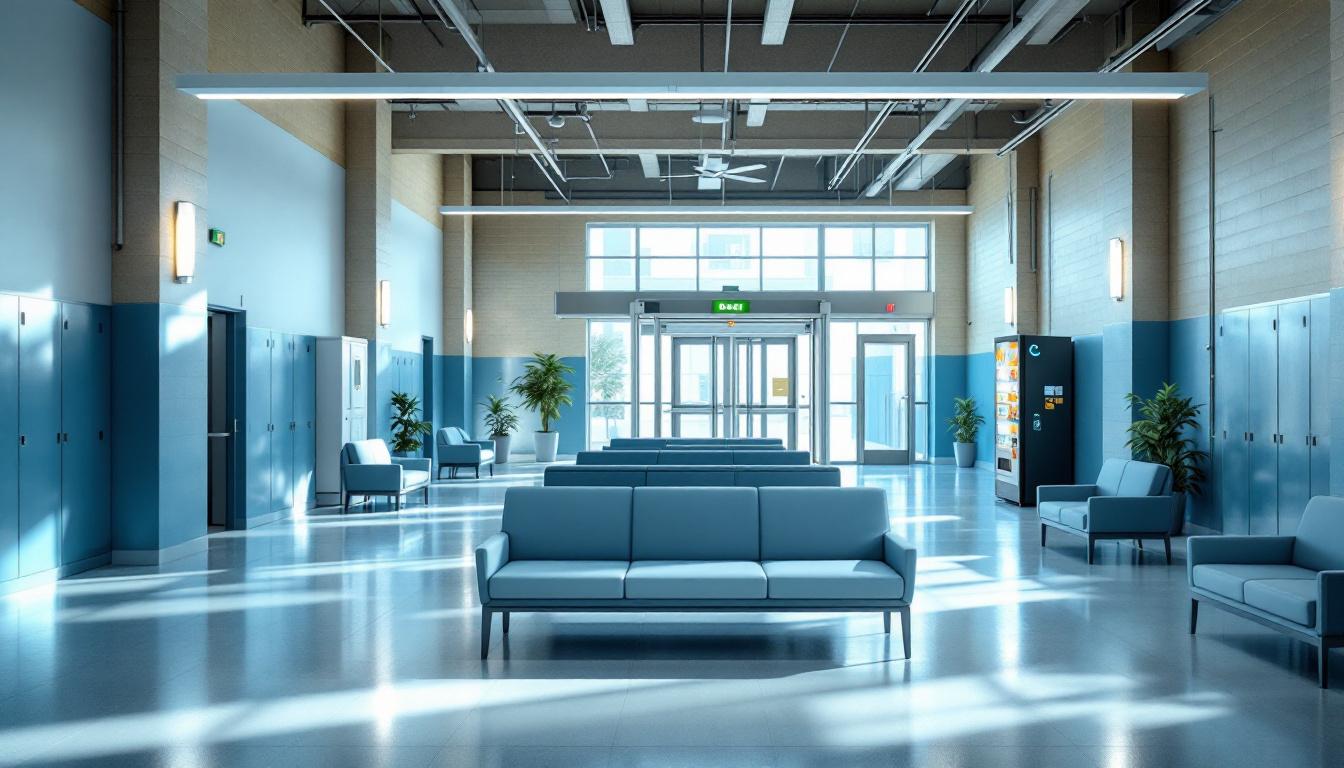 Visitation area at Alvin S Glenn Detention Center