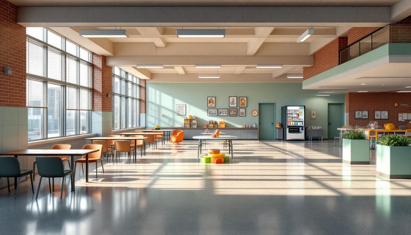 Visitation area at Turbeville Correctional Institution