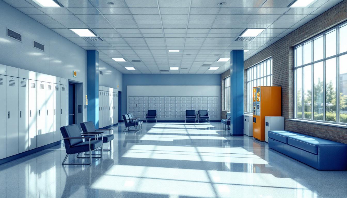 Visitation area at Lee Correctional Institution