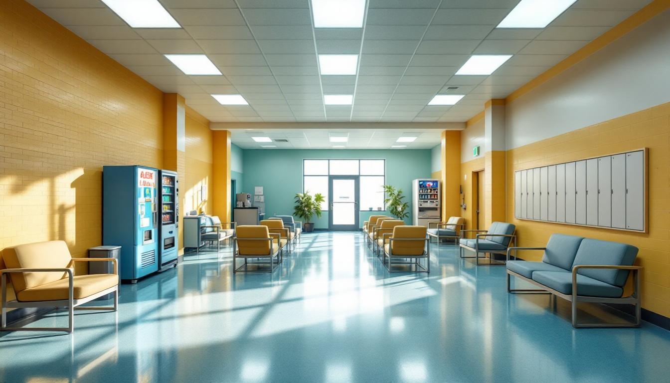 Visitation facilities and waiting area at Mesa County Jail Ministry
