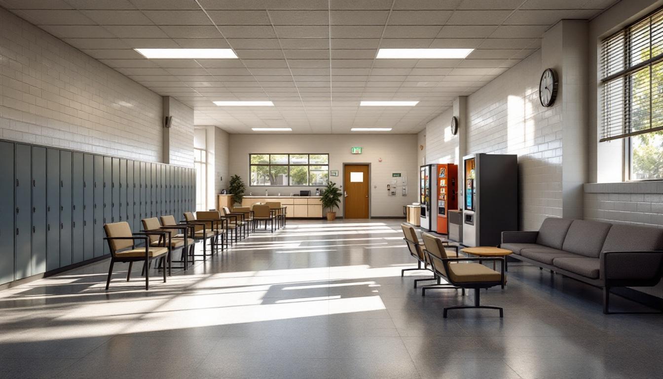 Visitation facilities and waiting area at Montrose County Sheriff's Office