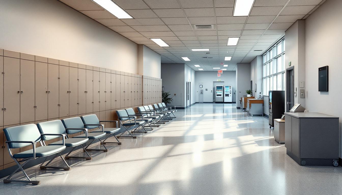 Visitation area at Livingston Parish Sheriff's Office