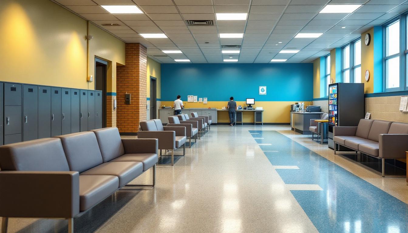 Visitation area at Stone County Sheriff Office