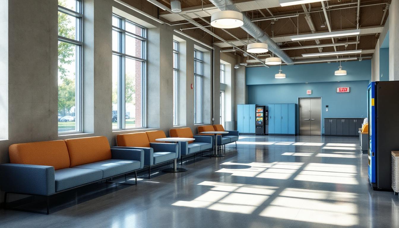Visitation facilities and waiting area at Pulaski County County Regional Detention Facility