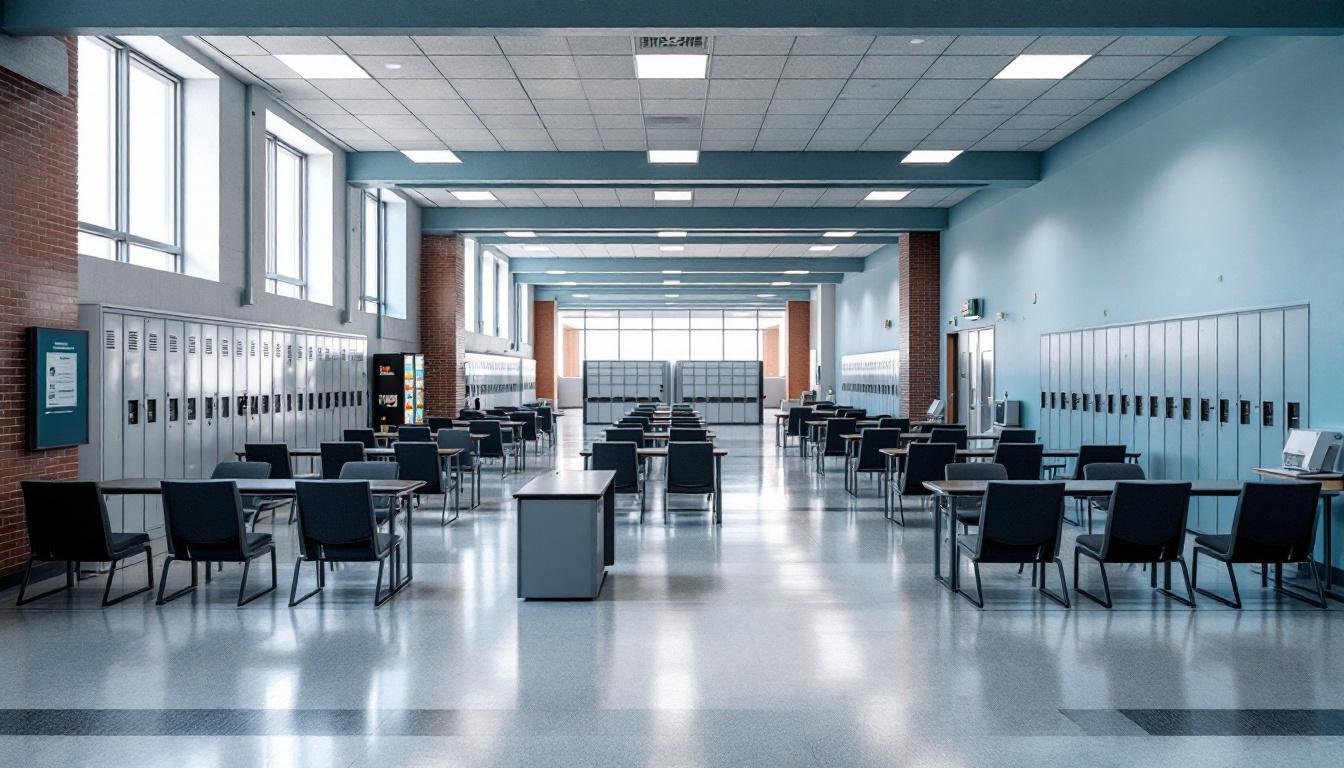 Visitation facilities and waiting area at Greene County Jail