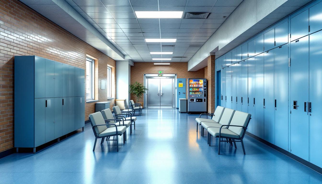 Visitation area at Pine Bluff Unit