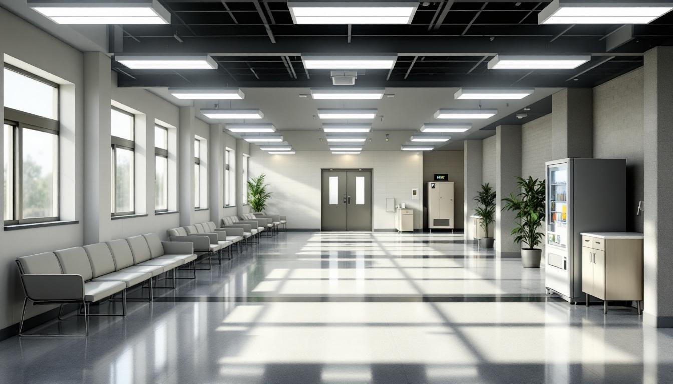Visitation facilities and waiting area at Benton County Jail Administration