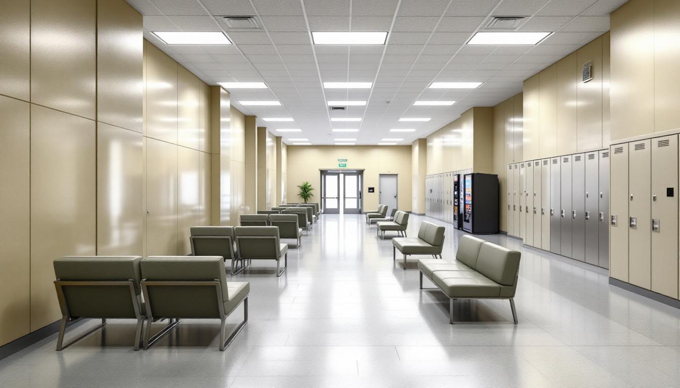 Visitation area at Miller County Sheriff's Office