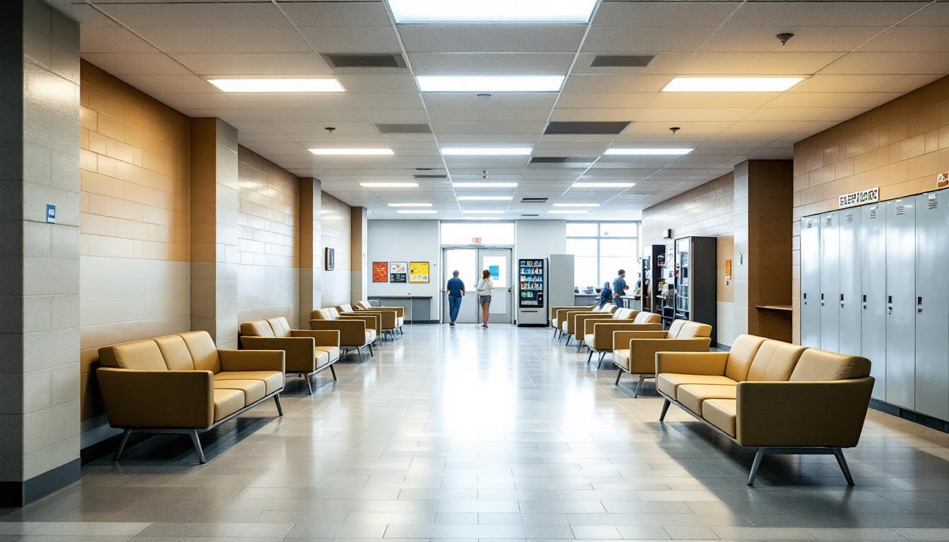Visitation area at Sheridan Police Department and Detention Center