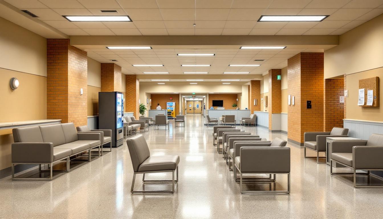 Visitation area at Skagit County Community Justice Center