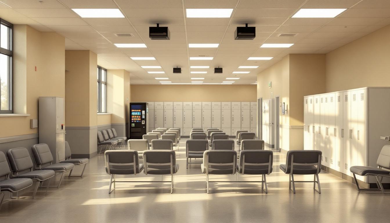 Visitation area at Stafford Creek Corrections Center