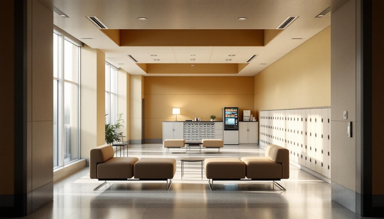 Visitation facilities and waiting area at Cedar Creek Corrections Center