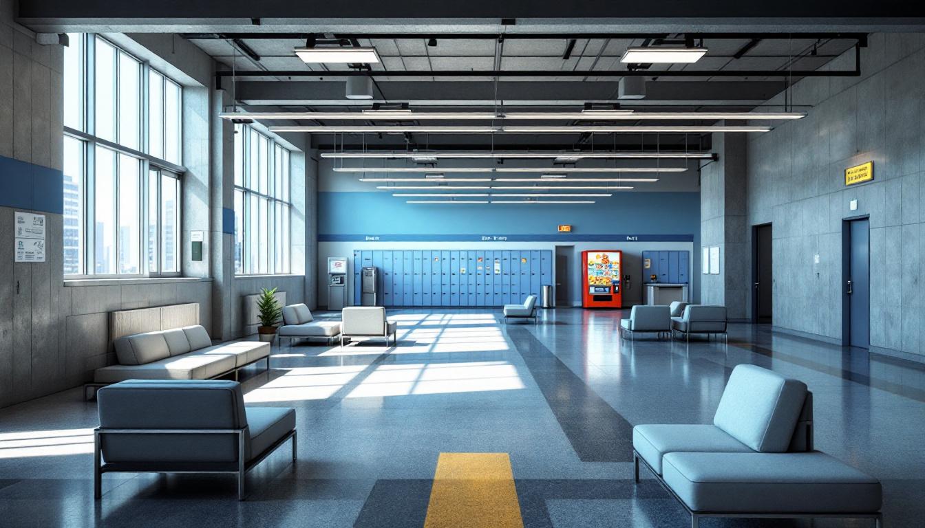 Visitation area at Walla Walla County Corrections Department