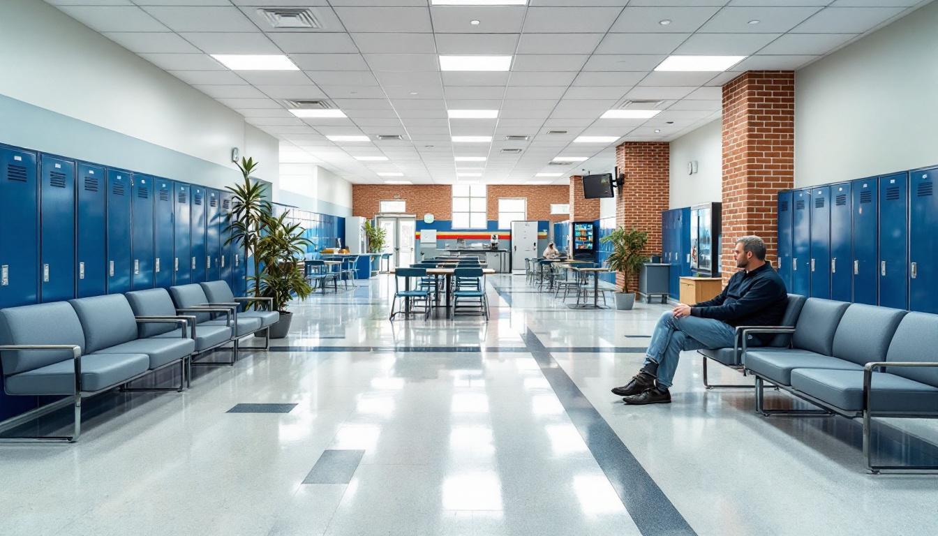 Visitation area at Grays Harbor Co.Corrections
