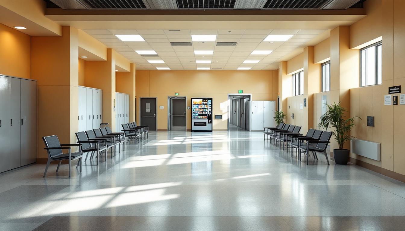 Visitation area at Hoquiam Police Department