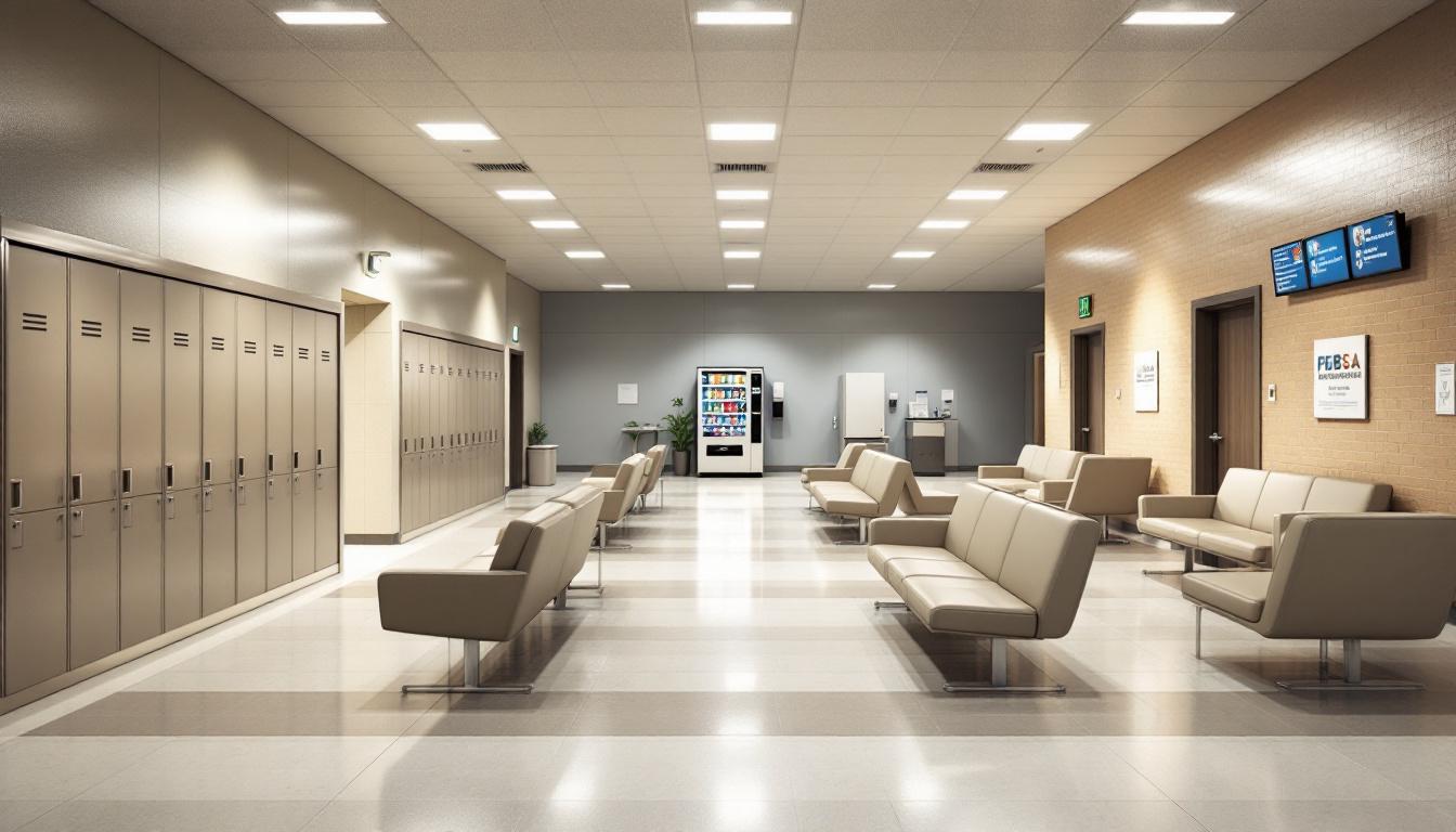 Visitation facilities and waiting area at Washington Corrections Center