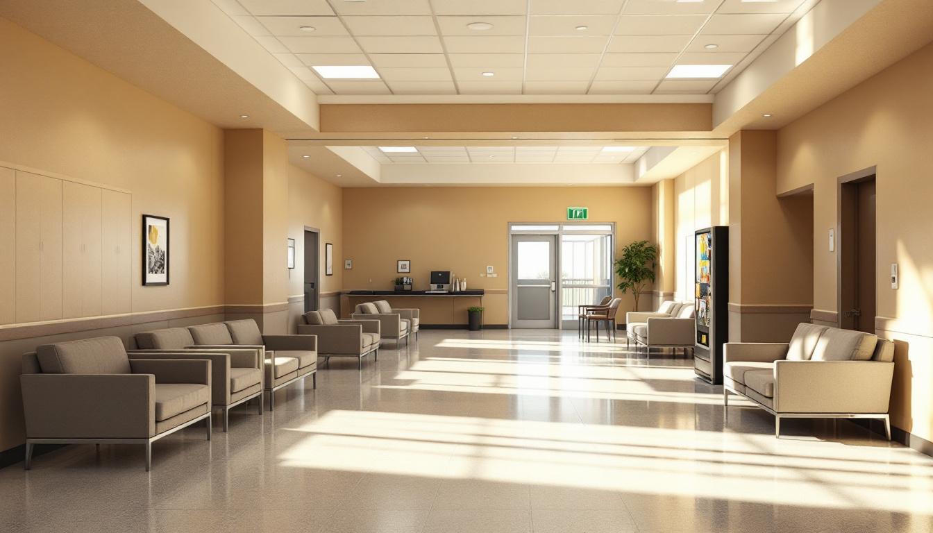 Visitation area at Grant County Jail