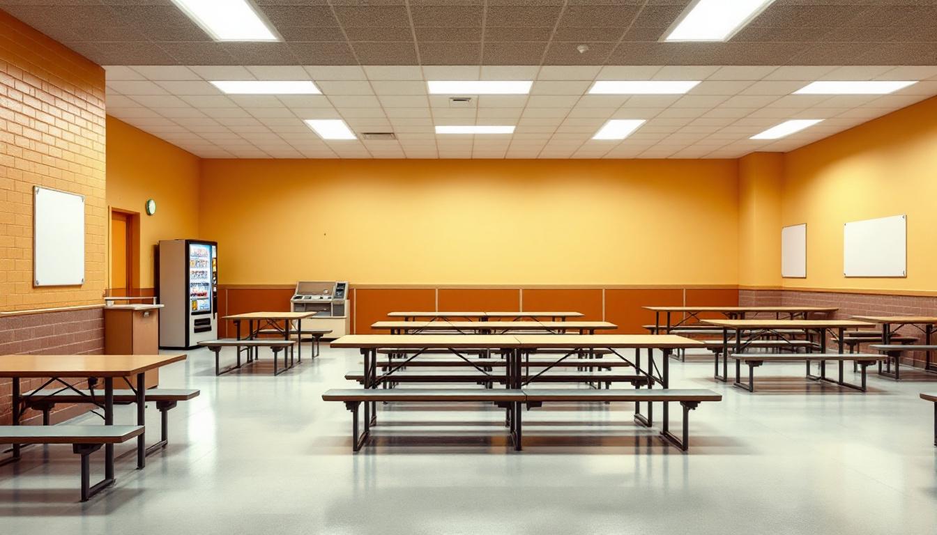 Visitation facilities and waiting area at Morrison County Jail