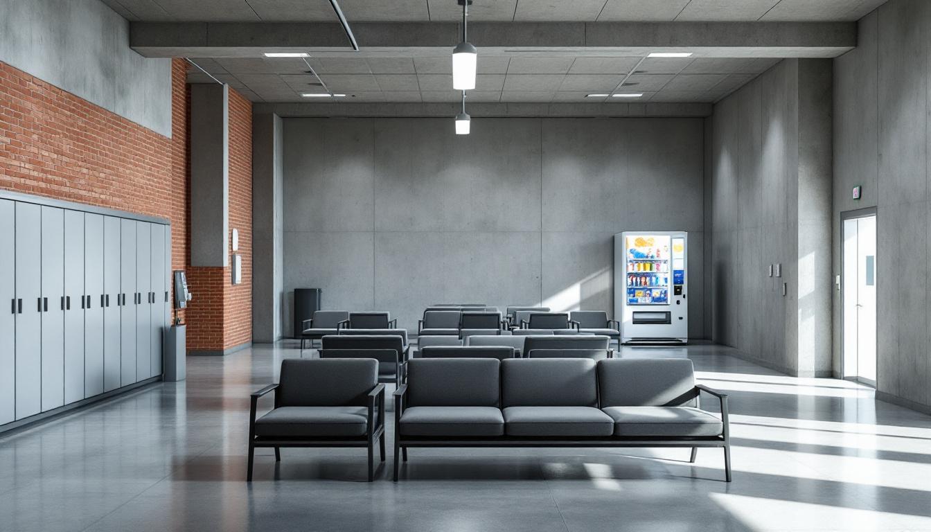 Visitation area at Goodhue County Adult Detention