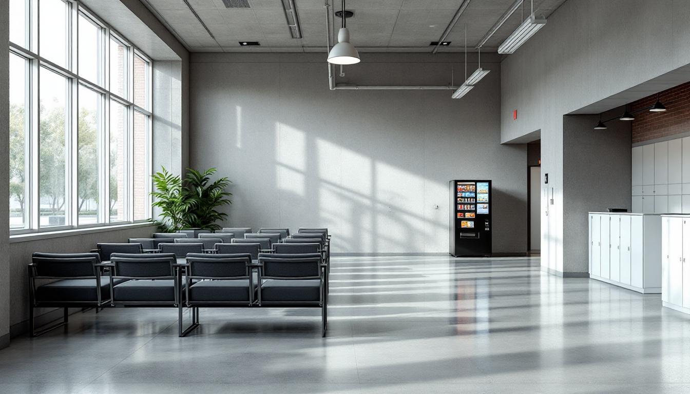 Visitation area at Douglas County Jail