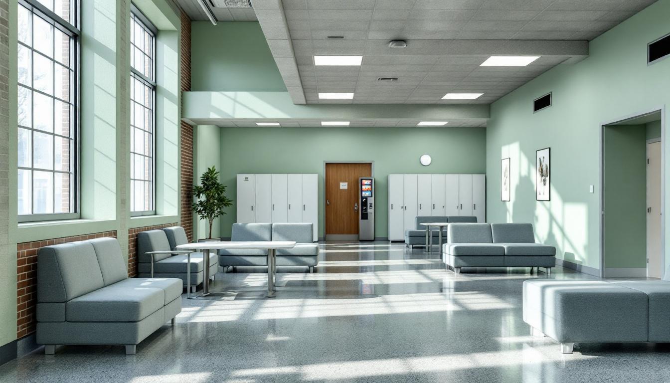 Visitation area at Robert Ellsworth Correctional