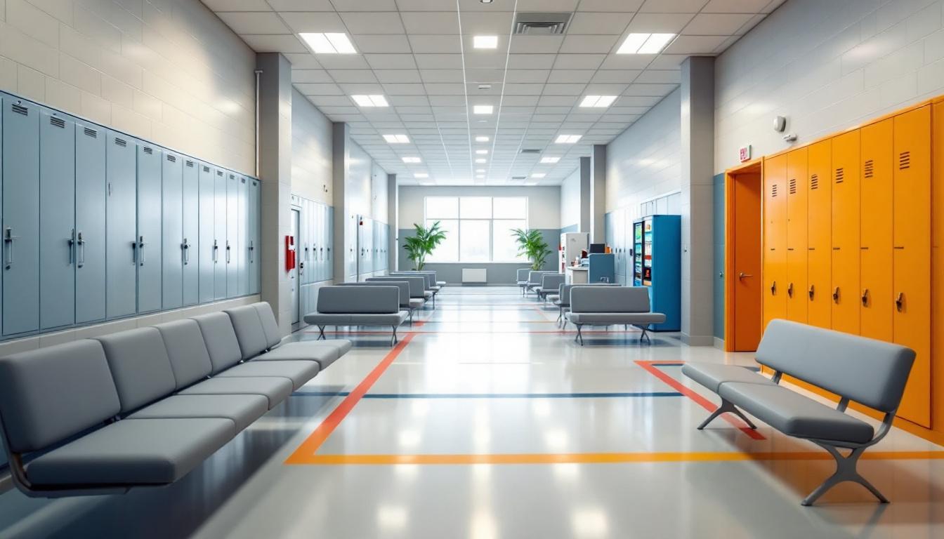 Visitation area at Brown County WI Sheriff's Department - Jail Division