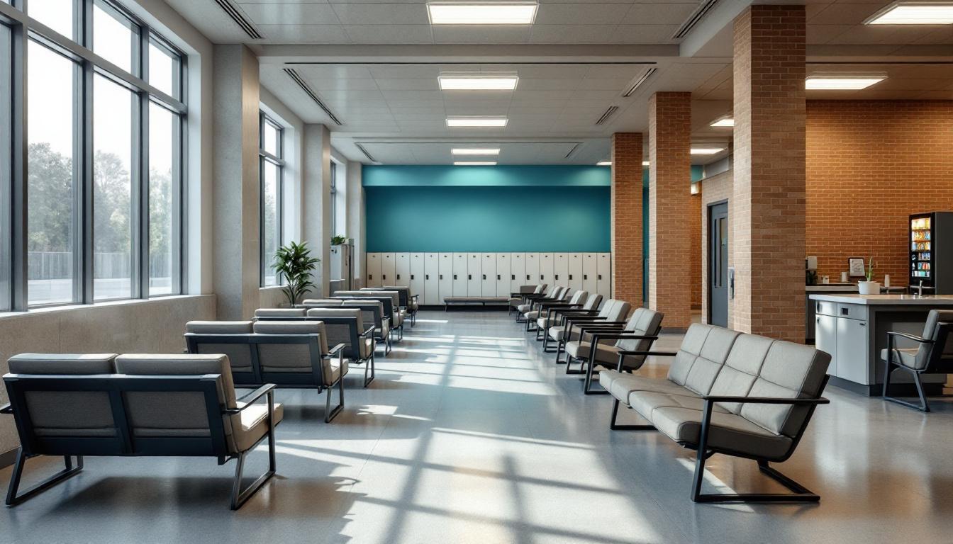 Visitation area at Waupaca County Jail