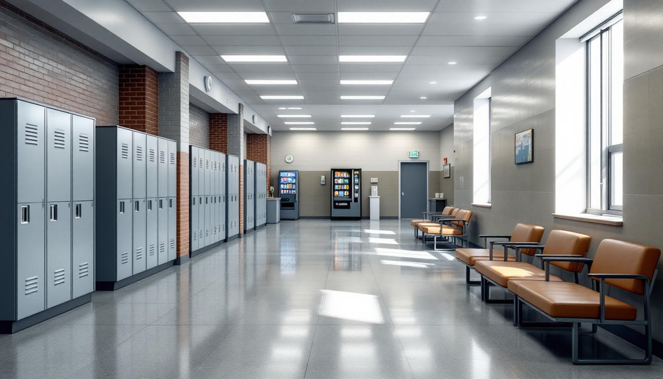 Visitation area at Shawano County Jail