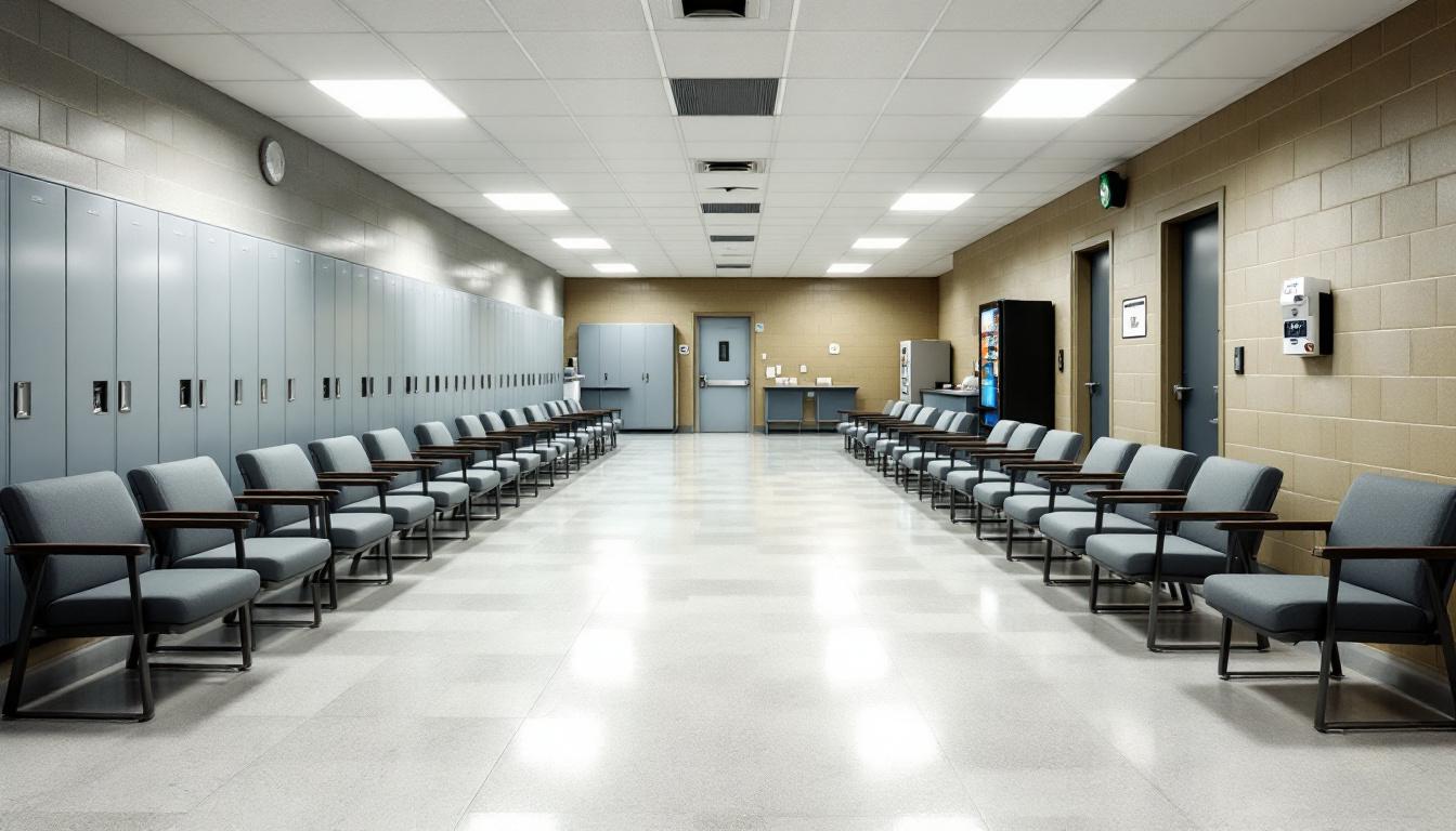 Visitation area at Rusk County Sheriff's Office