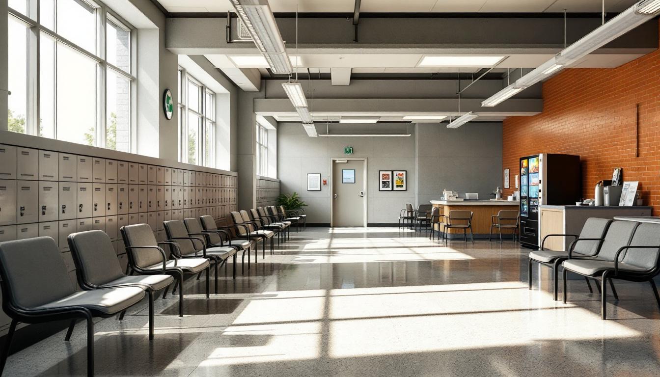 Visitation facilities and waiting area at Davis County Sheriff's Office