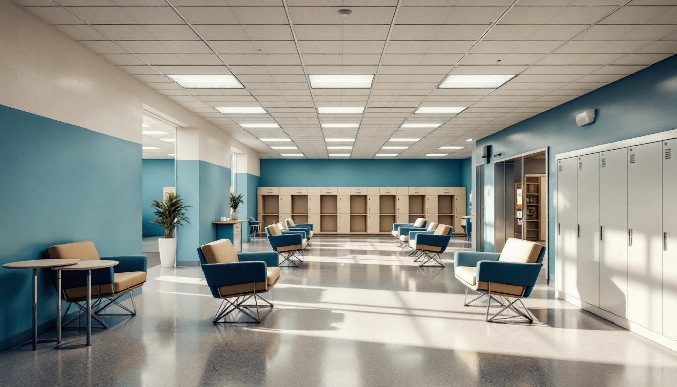 Visitation facilities and waiting area at Garfield County Sheriff’s Office