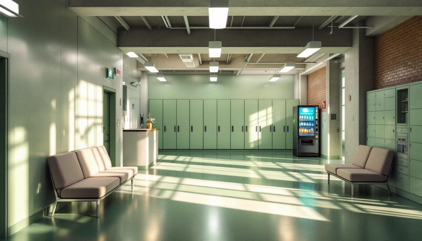 Visitation area at Bingham County Jail