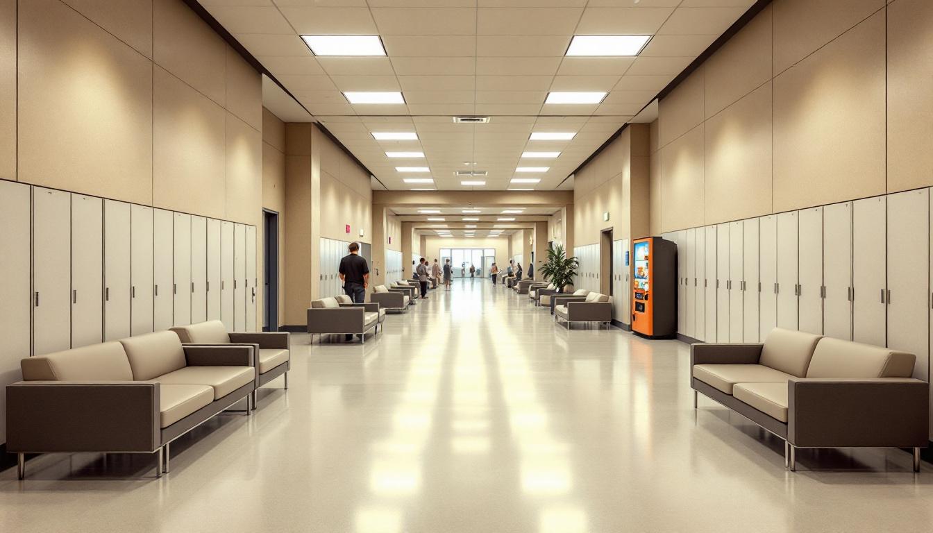 Visitation area at MTC Idaho Correctional Alternative Placement Program