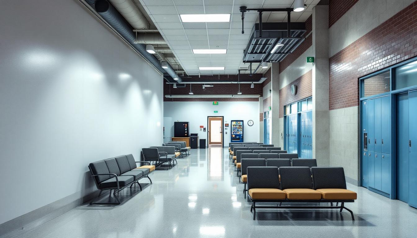 Visitation area at Oklahoma State Penitentiary