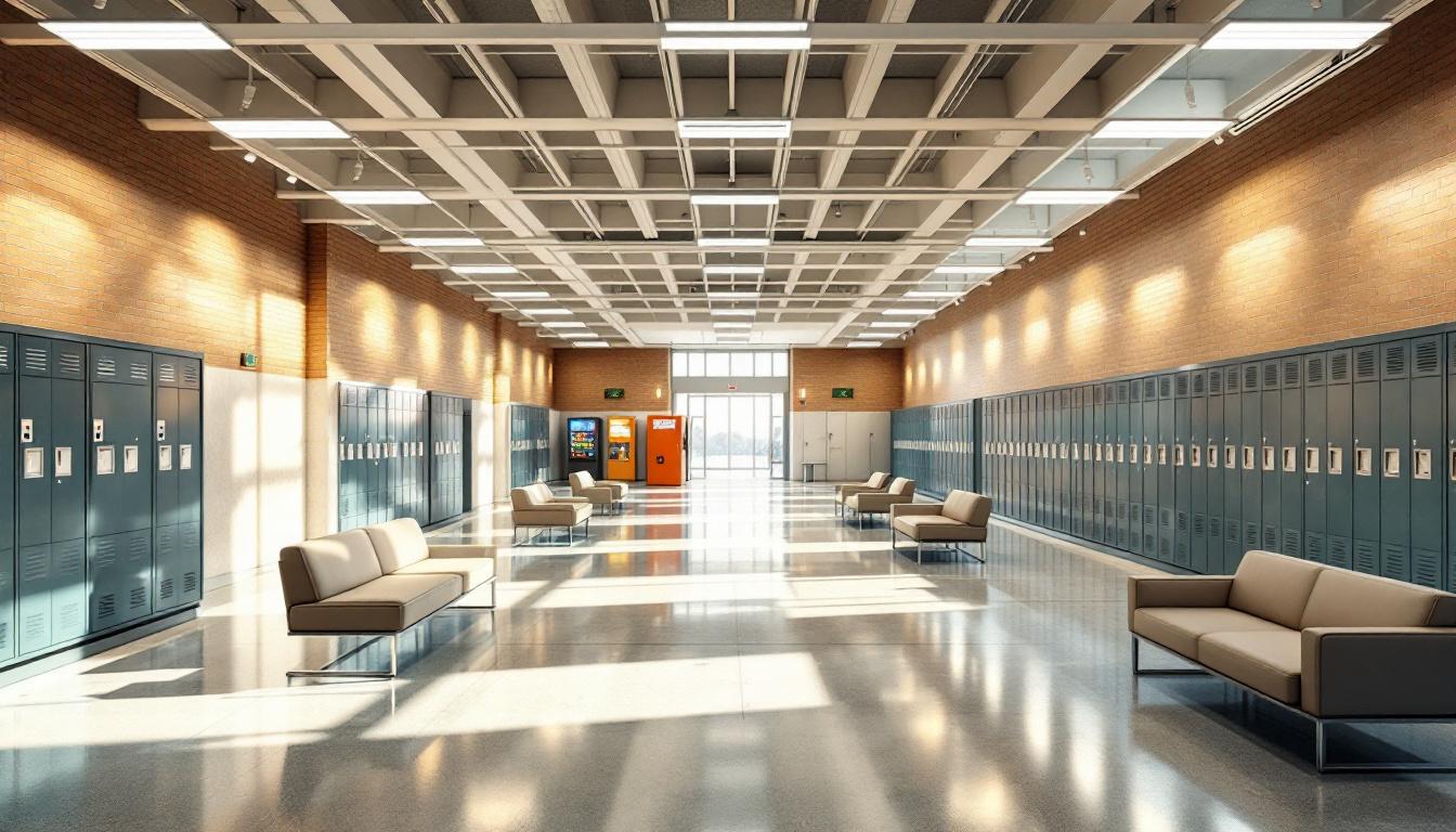 Visitation area at Garden State Youth Correction