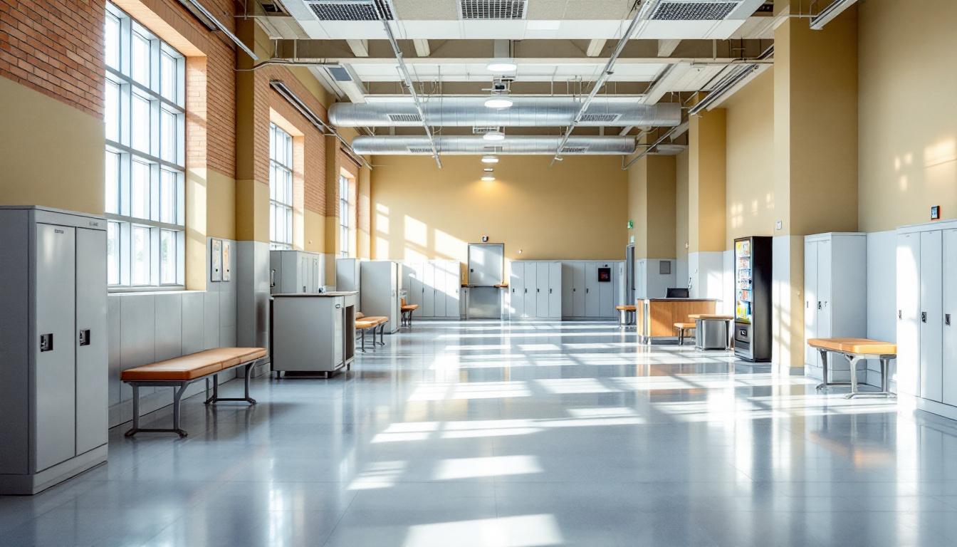 Visitation facilities and waiting area at Union County Jail