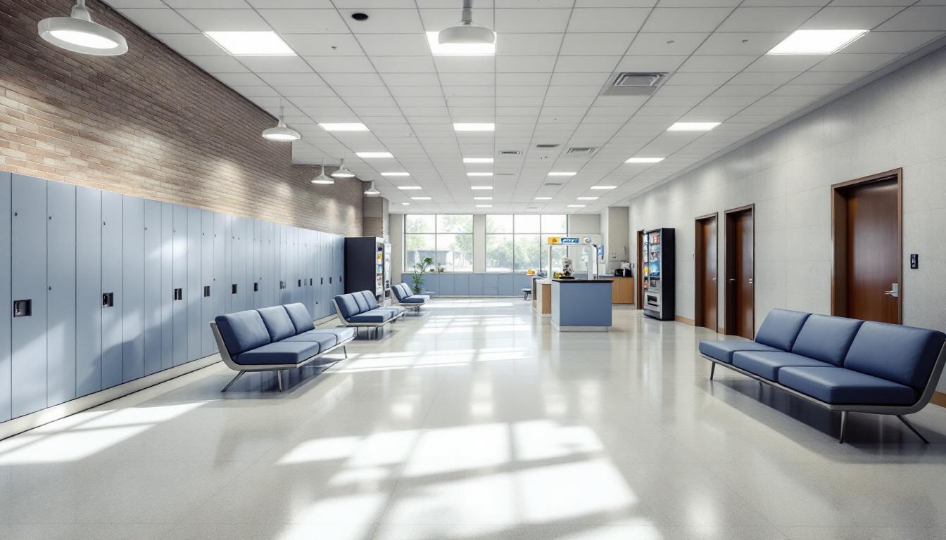 Visitation area at Edna Mahan Correctional Facility for Women
