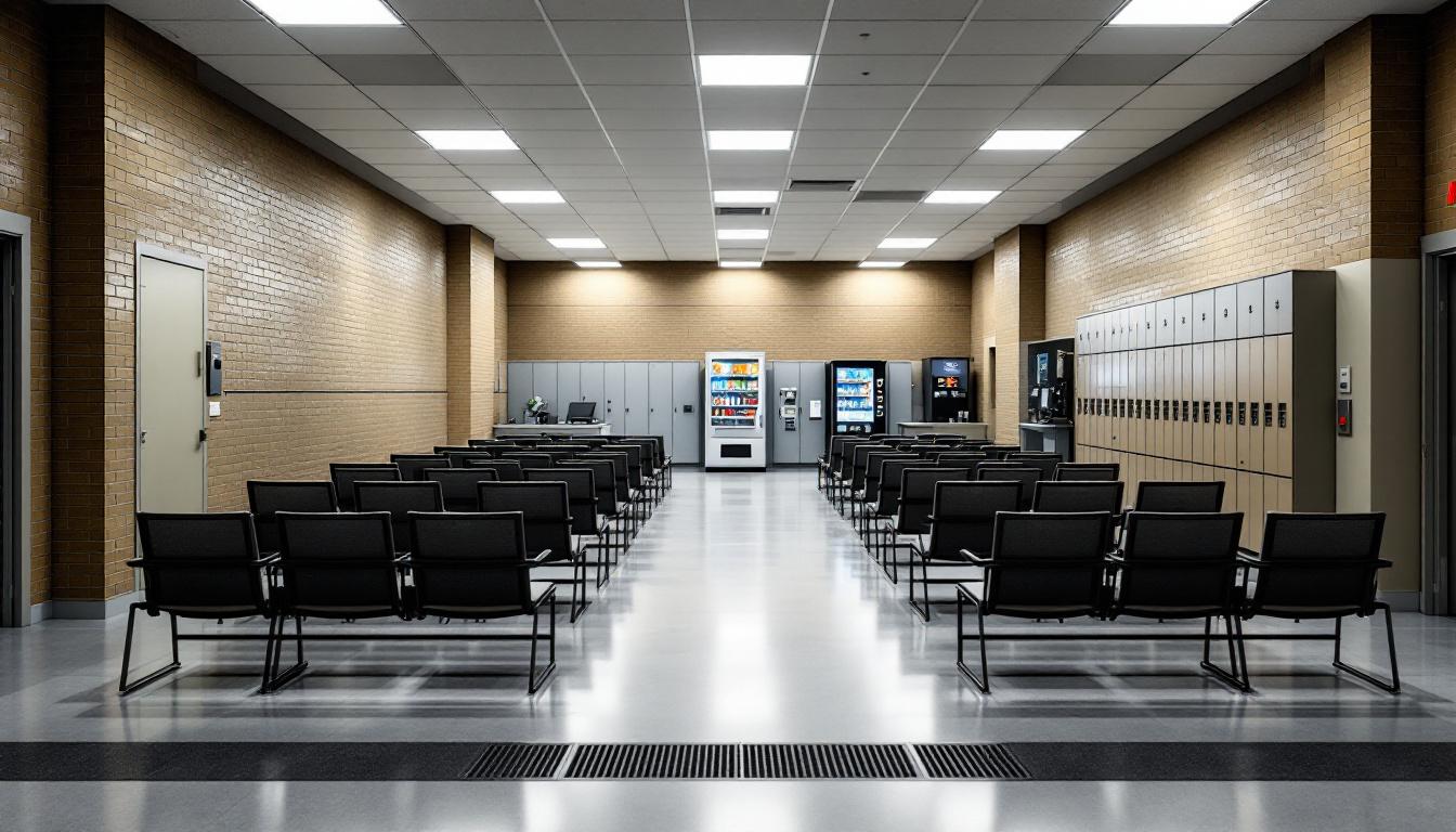 Visitation area at Jail Records